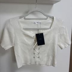 【美品】タグ付き　LVEU 半袖　白