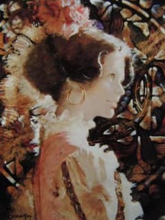 宮永岳彦、小品 R、大判・希少な画集より、新品高級額・額装付 - メルカリ