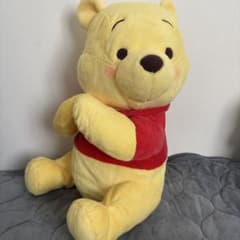 赤いほっぺスーパーラージぬいぐるみ 横向きポーズ New 全1種　くまのプーさん