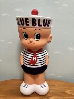 ハリウッドランチマーケット ブルーブルーボーイ 貯金箱 フィギュアのサムネイル