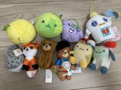 スイカゲーム ガラピコ NHK ぬいぐるみ マスコット まとめ売り 汚れありのサムネイル
