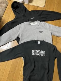 今週のみ値下げ budspool スウェットトレーナーSET - メルカリ