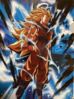 激レア】ドラゴンボールZ 超サイヤ人3 孫悟空 クリアファイル 鳥山明