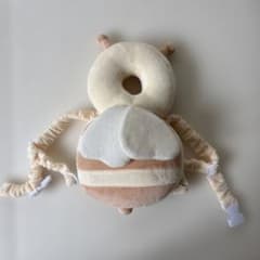 【美品】KISSBABY ベビー用 ヘッドガード 転倒防止 ハチ