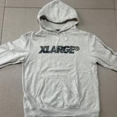 XLARGE パーカー グレー ロゴプリント　Mのサムネイル