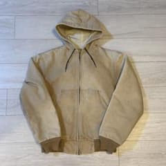 3*k様 80s　カーハート　アクティブジャケット　裏地サーマル　L相当　USA 星タグ】Carhartt アクティブジャケット JR106 サーマル80s - メルカリ