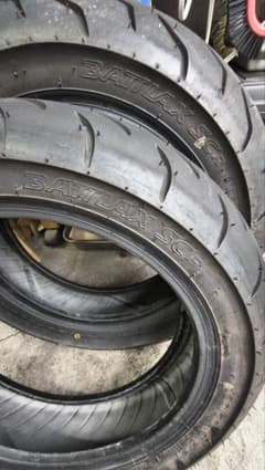 ブリジストン　バトラックスSC前後セット120-70　130-70　12インチ