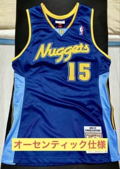 ナゲッツ オーセンティック ユニフォーム カーメロ・アンソニー NBA 