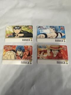 JUMP HEROES 限定デザインnanacoカード4種セット 未使用 - メルカリ