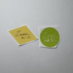 Zessei ステッカー 井上一太 伊藤篤志 2枚セットのサムネイル