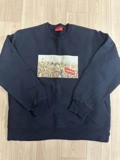 Supreme Aerial Crewneck "Navy"のサムネイル