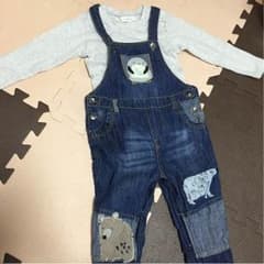 next☆baby つなぎセット 美品のサムネイル