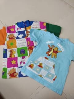 プーさん ティガー Tシャツ フード付き ２点セットのサムネイル