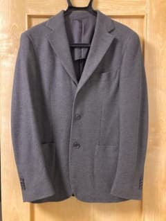 UNITED ARROWS ビジネスジャケット グレー・チャコールグレー 46のサムネイル
