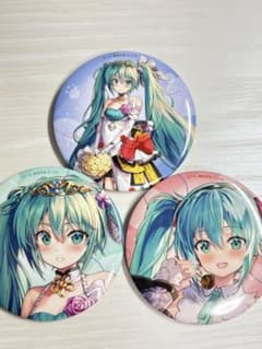 初音ミク 缶バッジ 3種セットのサムネイル