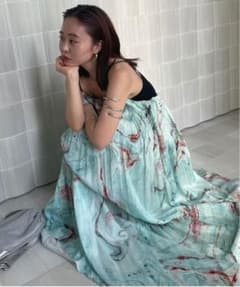 Ameri♡ MEDI INDIAN POOL MARBLE DRESS - メルカリ