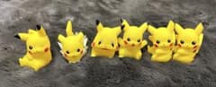 ポケットモンスター ピカチュウ フィギュア 指人形　6体のサムネイル