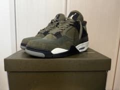 AIR JORDAN 4 RETRO SE CRAFT OLIVE オリーブ美品のサムネイル