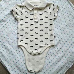 BabyGapの半袖ロンパース 60サイズのサムネイル