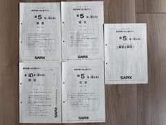 Sapix サピックス 2019年 実施 5年生 新学年入室•組分けテスト - メルカリ