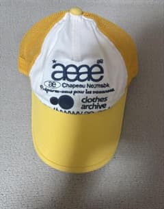 aeae メッシュキャップ イエローのサムネイル