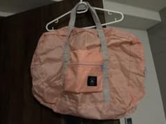 折りたたみバッグ ピンクのサムネイル
