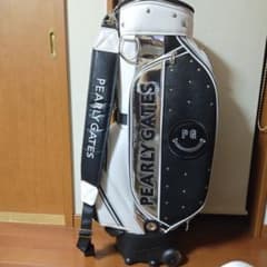 PEARLY GATES - 【未使用】パーリーゲイツ　キャディバッグ PEARLY GATES パーリーゲイツ ニューパワー炸裂!!【ギザ星柄