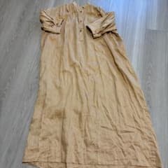 JOHN SMEDLEY リネン100% ロングワンピース 日本製 - メルカリ