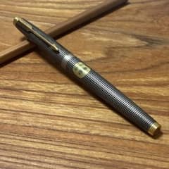 PARKER 万年筆 75シズレ 14Kニブ スターリングシルバー - メルカリ