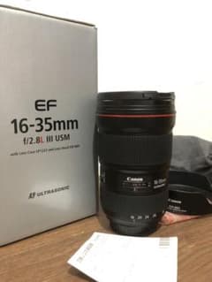 ほぼ新品Canon EF 16-35mm f/2.8L Ⅲ USM 3 レンズのサムネイル