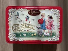 【Caffarel】チョコレート空き缶のサムネイル