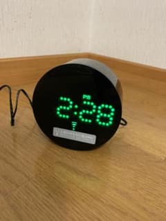 LEDデジタル置時計 LCR030 黒 - メルカリ