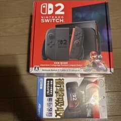Nintendo Switch2 マリオカートワールドセット+液晶保護フィルムのサムネイル