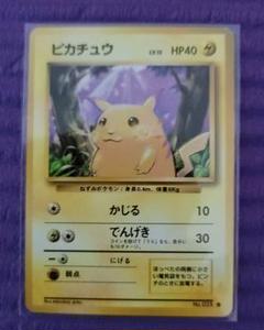 ポケモンカード ピカチュウ LV.12 HP40 かじる 旧裏 - メルカリ