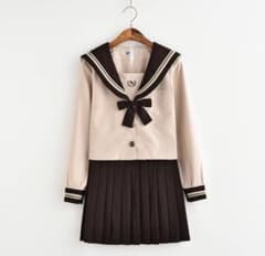 美品☆セーラー服 コスプレ ハロウィン ミニスカート ルーズソックスありのサムネイル