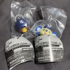プロ野球マスコット めじるしアクセサリー つば九郎・ドアラ2個セットのサムネイル