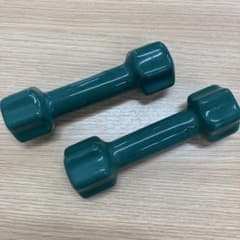 2kgダンベル 2個セット グリーン - メルカリ