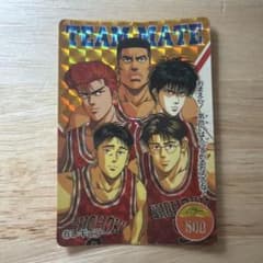 スラムダンク カード カードダス アマダ 湘北高校 桜木 赤木 流川 木暮