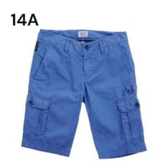 ARMANI JUNIOR ハーフパンツ カーゴ 14A ブルーのサムネイル