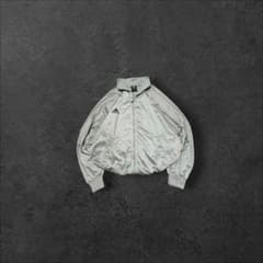 00s アディダス トラックジャケット XL シルバー ボックス テック Y2K