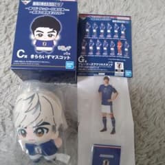 値下げ】一番くじ サッカー日本代表 きららいずマスコット 伊東純也