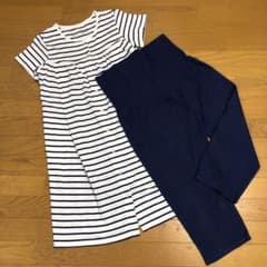 美品★無印★半袖マタニティパジャマのサムネイル