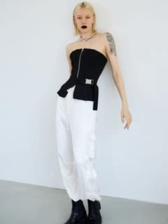 josemoon ZIP UP BUSTIER tops トップス - メルカリ