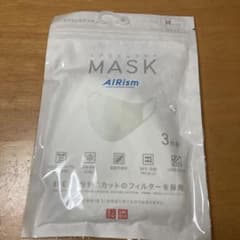 UNIQLO AIRism MASK Mサイズ 3枚入りのサムネイル