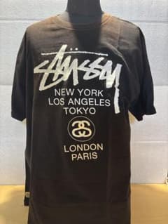 Stussy World Tour Tシャツ ブラックのサムネイル