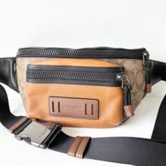 クワタカ様【極美品】COACH メンズ ボディバッグ テレイン シグネチャー クワタカ様【極美品】COACH メンズ ボディバッグ テレイン
