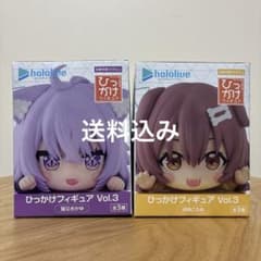 新品未開封】ホロライブ ひっかけフィギュアVol.3 猫又おかゆ 戌神ころ