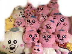 【ジャンク品】可哀想に おぱんちゅうさぎ んぽちゃむ きみまろセット