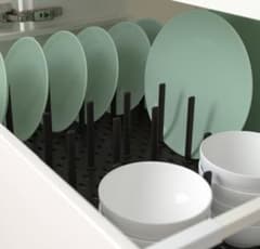 IKEA UPPDATERA 80 tableware Stand 2 sets with bonus item