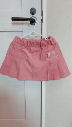 【120cm】ミニスカート キュロット パンツ付きスカート ピンクのサムネイル